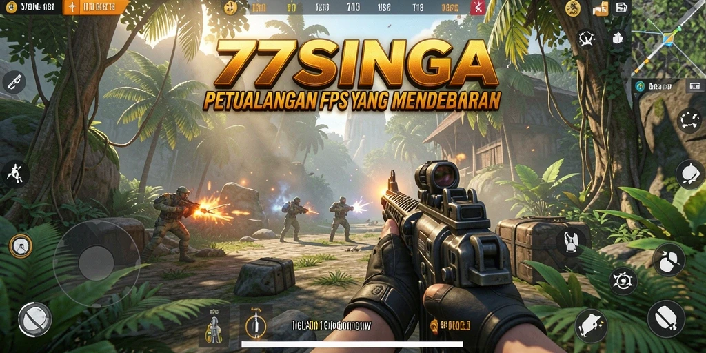 Gameplay menarik dari 77SINGA dengan aksi tembak-menembak intens.