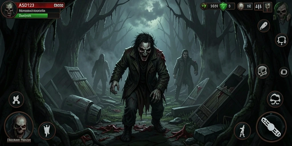 Tangkapan layar menampilkan gameplay mencekam dari <strong>ASD123</strong> yang penuh ketegangan.