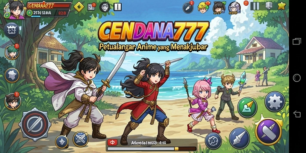 Tangkapan layar CENDANA777 menunjukkan aksi seru dalam dunia Anime.