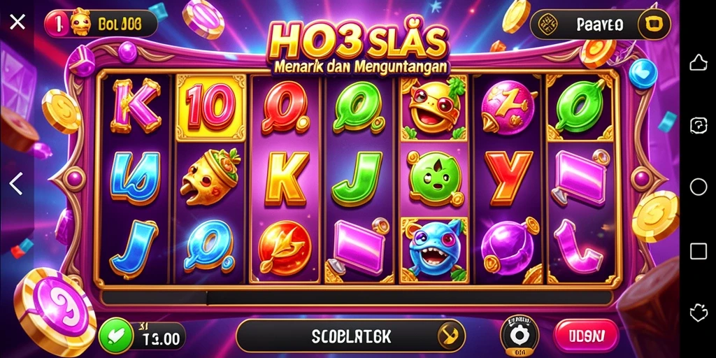 Tampilan menarik dari gameplay Slot HO3 yang memikat.