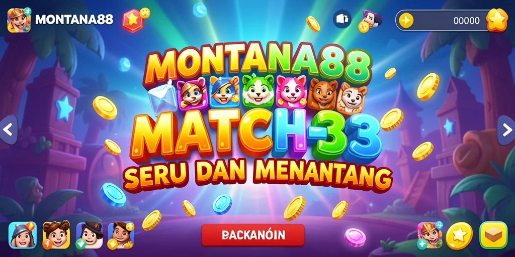 Tampilan gameplay seru dari MONTANA88 dengan grafis menarik.