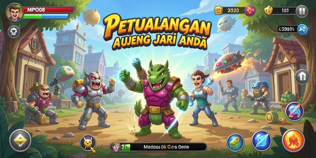 Gameplay seru MPO08 dengan grafis menawan dan tantangan mendebarkan.
