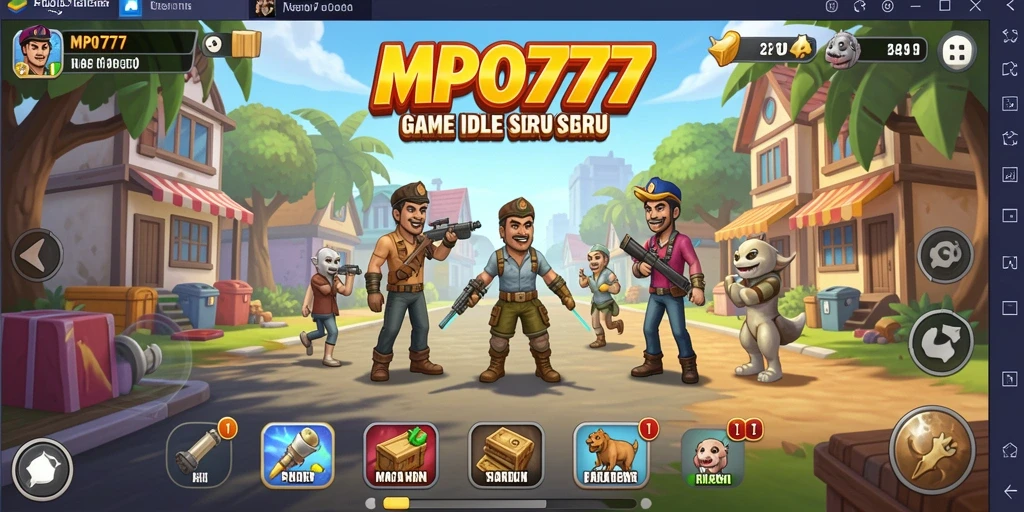 Screenshot MPO777 menampilkan gameplay Idle yang menarik dan interaktif.