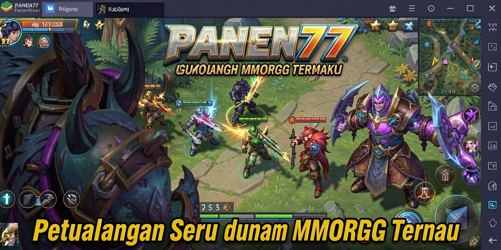 Tampilan gameplay seru di dunia fantastis PANEN77.