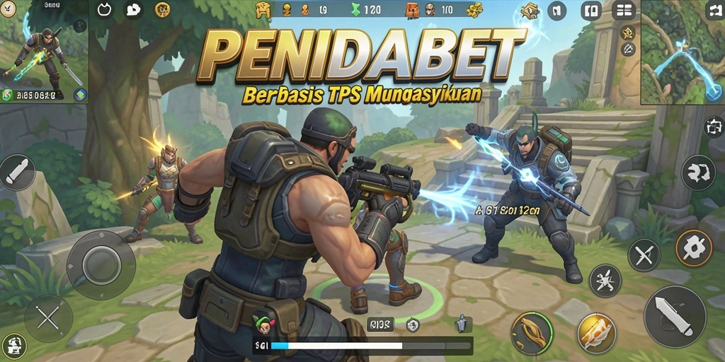 Tampilan gameplay PENIDABET menunjukkan aksi seru dan intens.