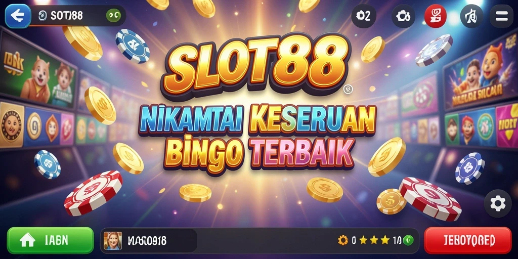 Tampilan gameplay menarik dari SLOT88 Bingo.