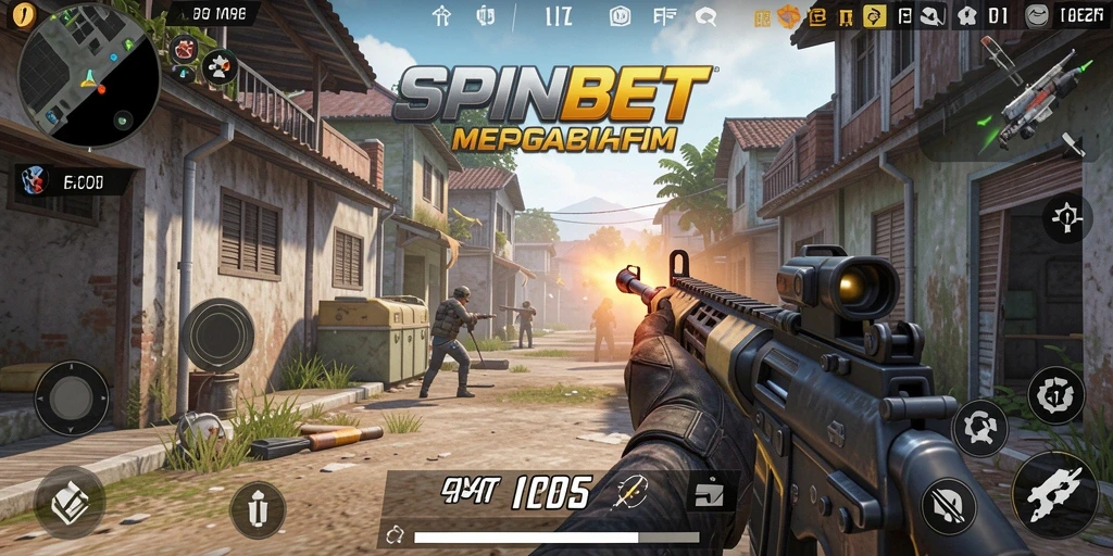 Gameplay SPINBET yang intens dan penuh aksi dengan grafis luar biasa.