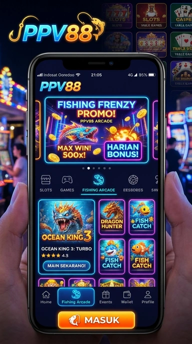 Skrinsut ppv88 di tampilan antarmuka utama.