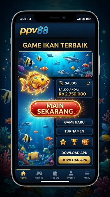 Tampilan aplikasi ppv88 dengan berbagai pilihan aplikasi.
